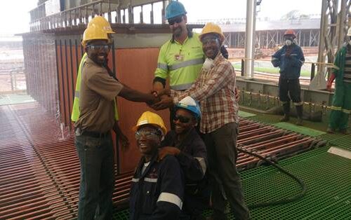 Copper SX/EW plant operator training Africa